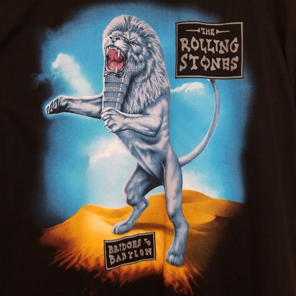 Vintage NWOT Rolling Stones SUPER RARE EUROPEN TEE - Picture 2 of 6